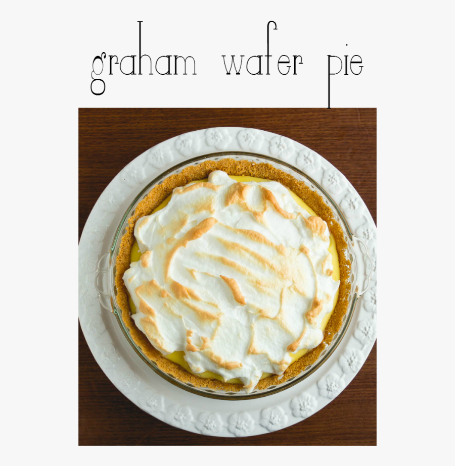 Transparent Cream Pie Png - Lemon Meringue Pie, Transparent Clipart