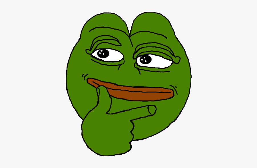 Pepe Transparent Dank - Emoji Meme Png, Transparent Clipart