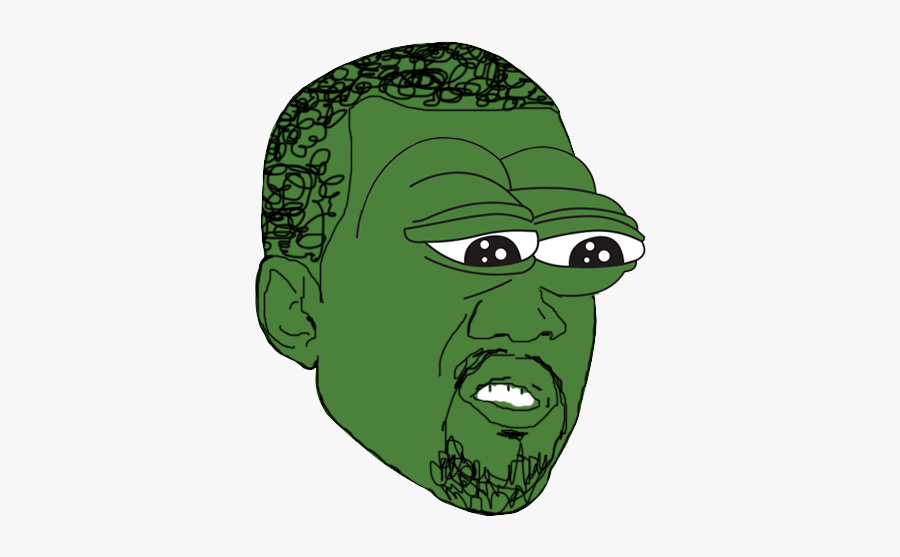 Tumblr Transparent Background - Pepe The Frog Kanye, Transparent Clipart
