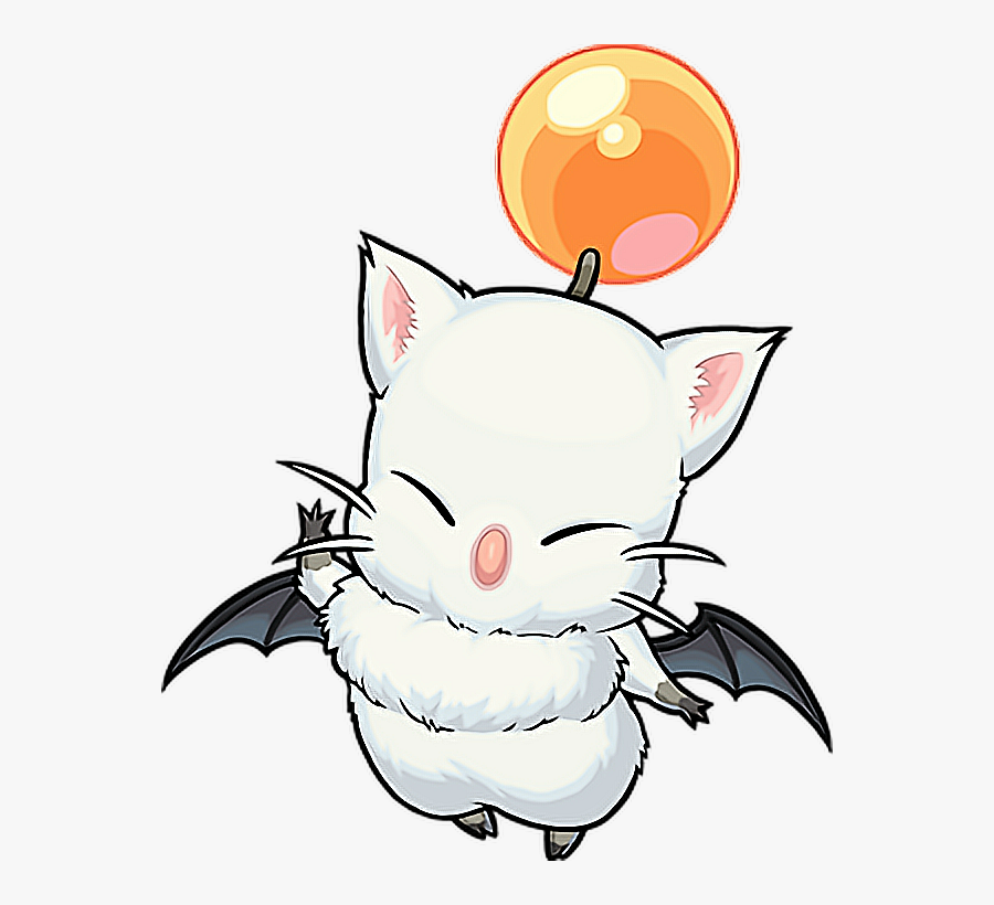 #ftestickers #moogle #finalfantasy #game #gaming #rpg#freetoedit - Transparent Final Fantasy Moogle, Transparent Clipart