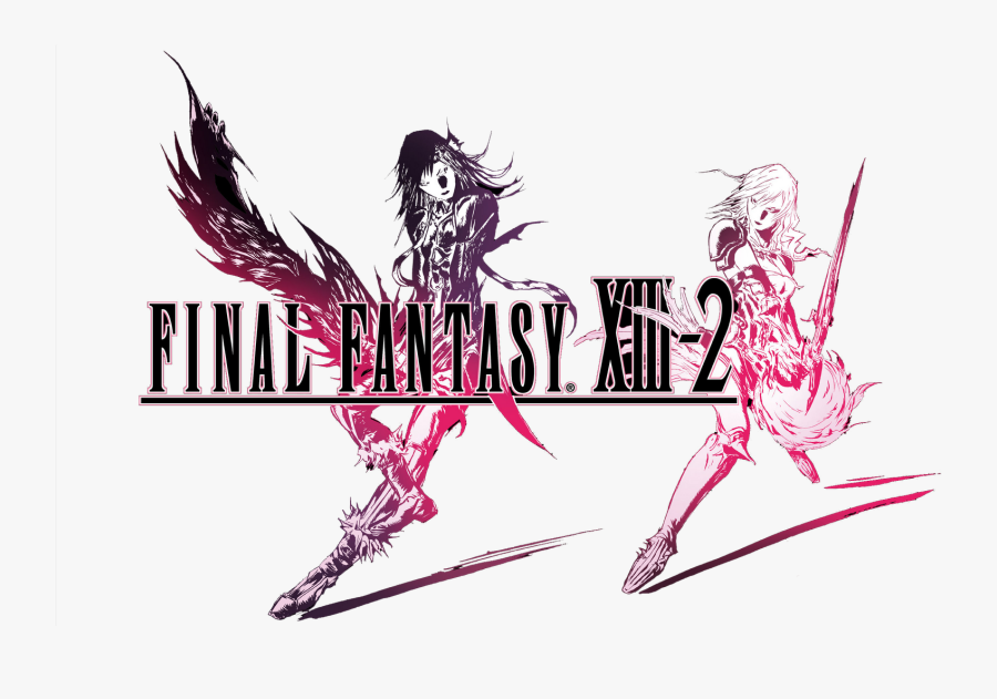 Transparent Final Fantasy Xiii Logo Png - Final Fantasy Xiii 2 Title, Transparent Clipart