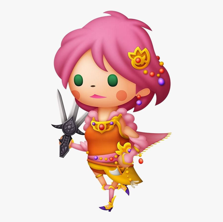 Transparent Final Fantasy Clipart - Theatrhythm Final Fantasy Lenna, Transparent Clipart