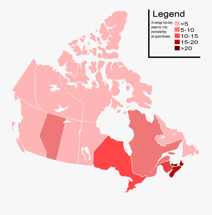 Religions In Canada Map, Transparent Clipart