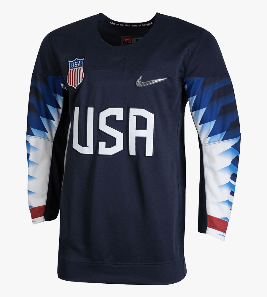 Kids Hockey Youth Clothing - Usa Hockey Jersey 2018, Transparent Clipart