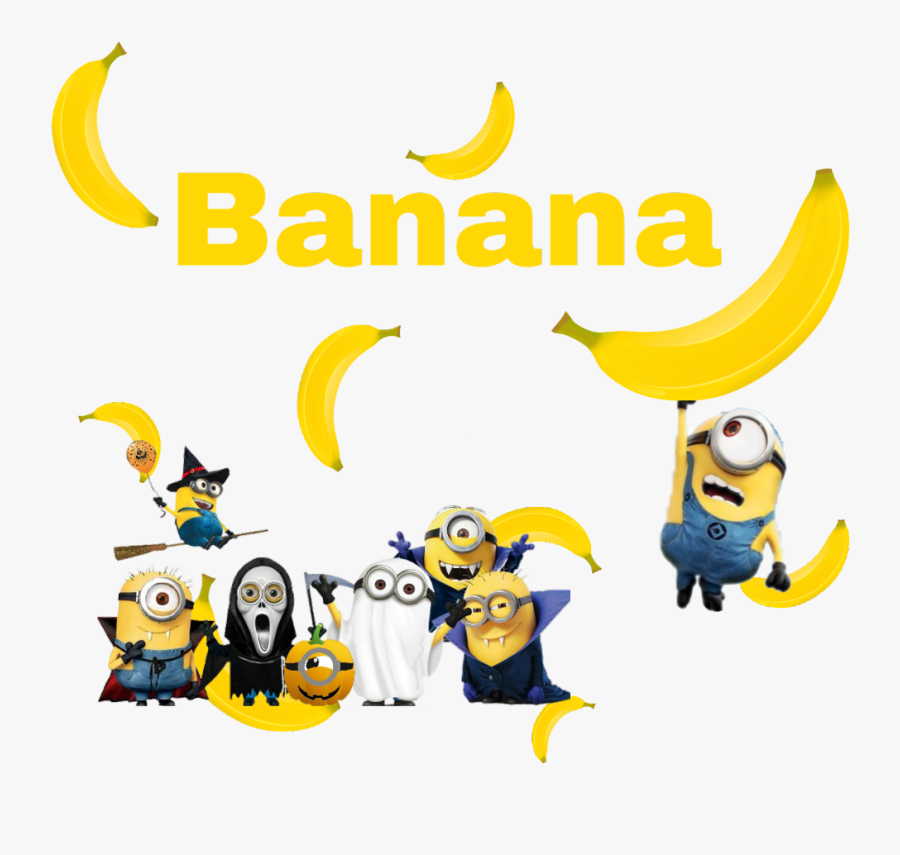 #banana #minions #yellow #halloween - Halloween Minions, Transparent Clipart