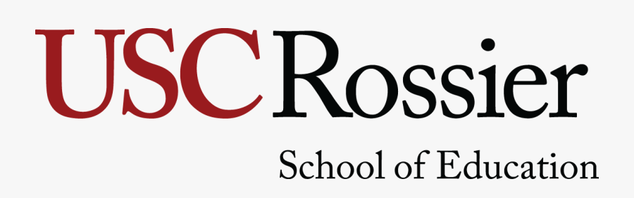 Logo For University Of Southern California - Usc Rossier School Of Education, Transparent Clipart