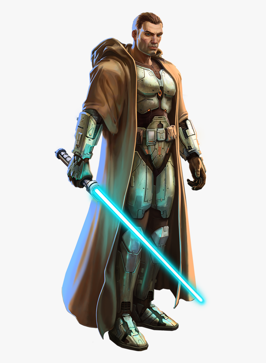 Transparent Jedi Knight Clipart - Star Wars The Old Republic Jedi, Transparent Clipart