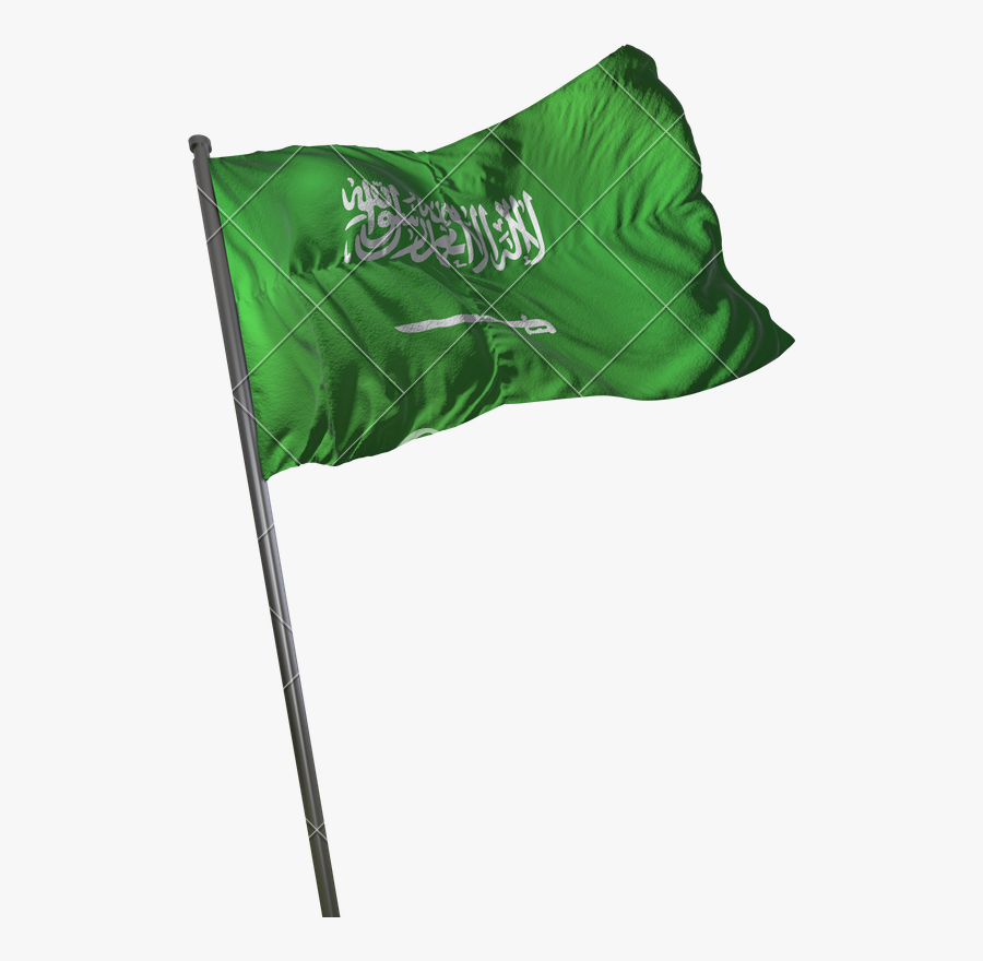 Transparent Saudi Flag Clipart - Flag Saudi Arabia Png, Transparent Clipart