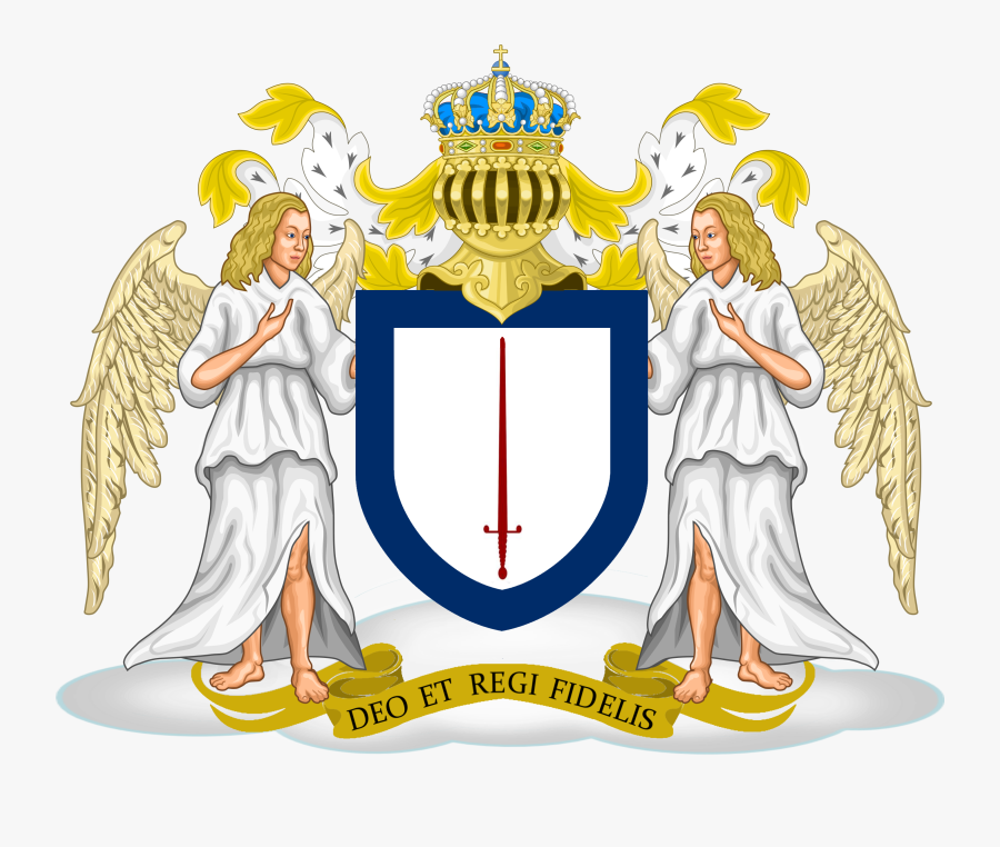 Angel Coat Of Arms, Transparent Clipart