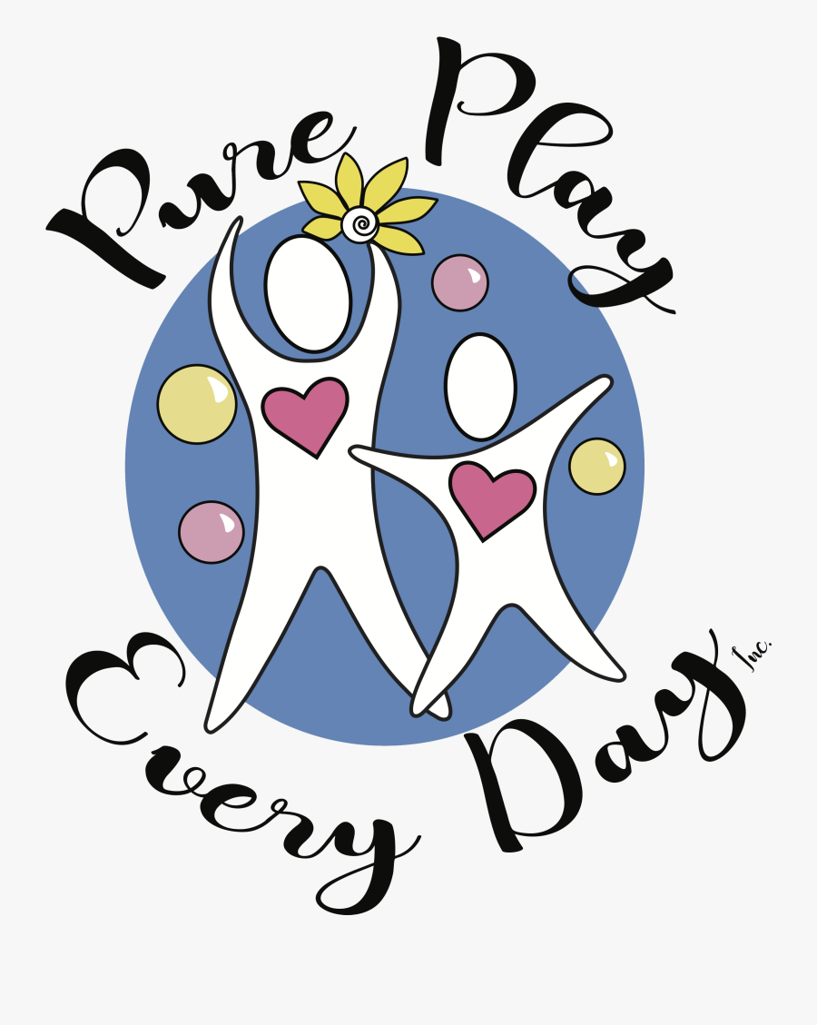 Pure Play Every Day Logo, Transparent Clipart