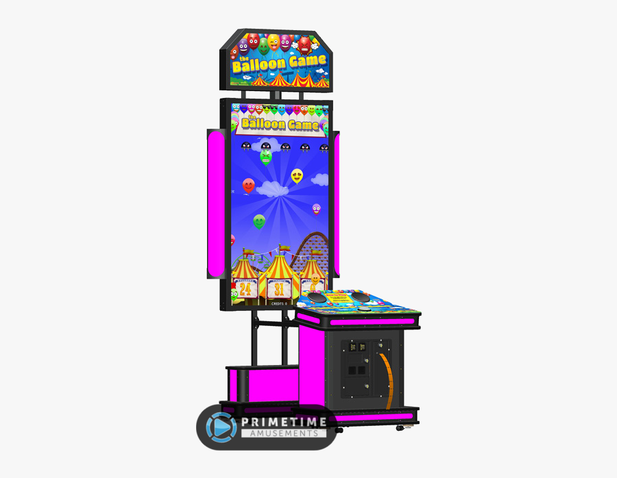 The Balloon Game Video Redemption Arcade Game By Coastal - Arcade The Balloon Game, Transparent Clipart