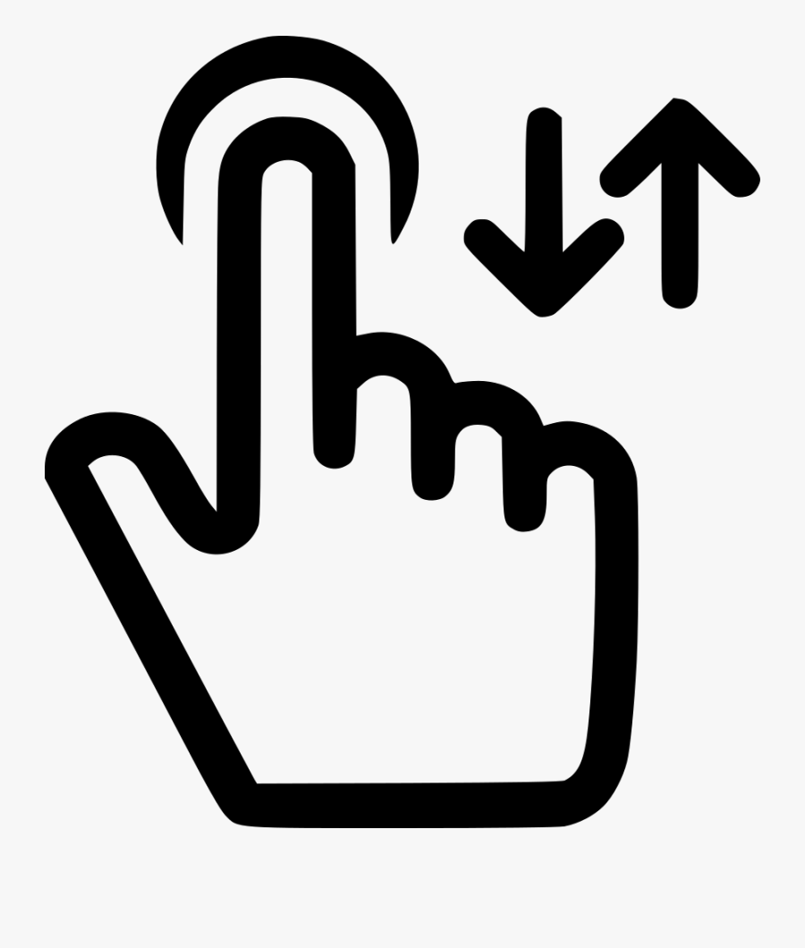 Transparent Clipart Reminder Finger - Finger Click Icon Png, Transparent Clipart