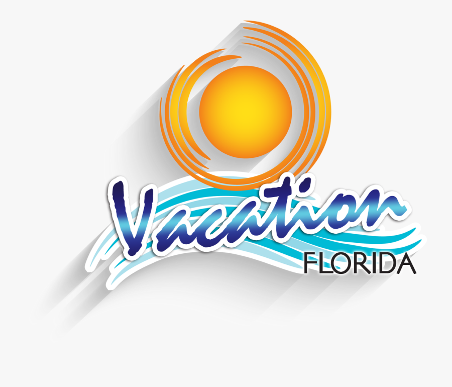 Florida Vacation Logo, Transparent Clipart