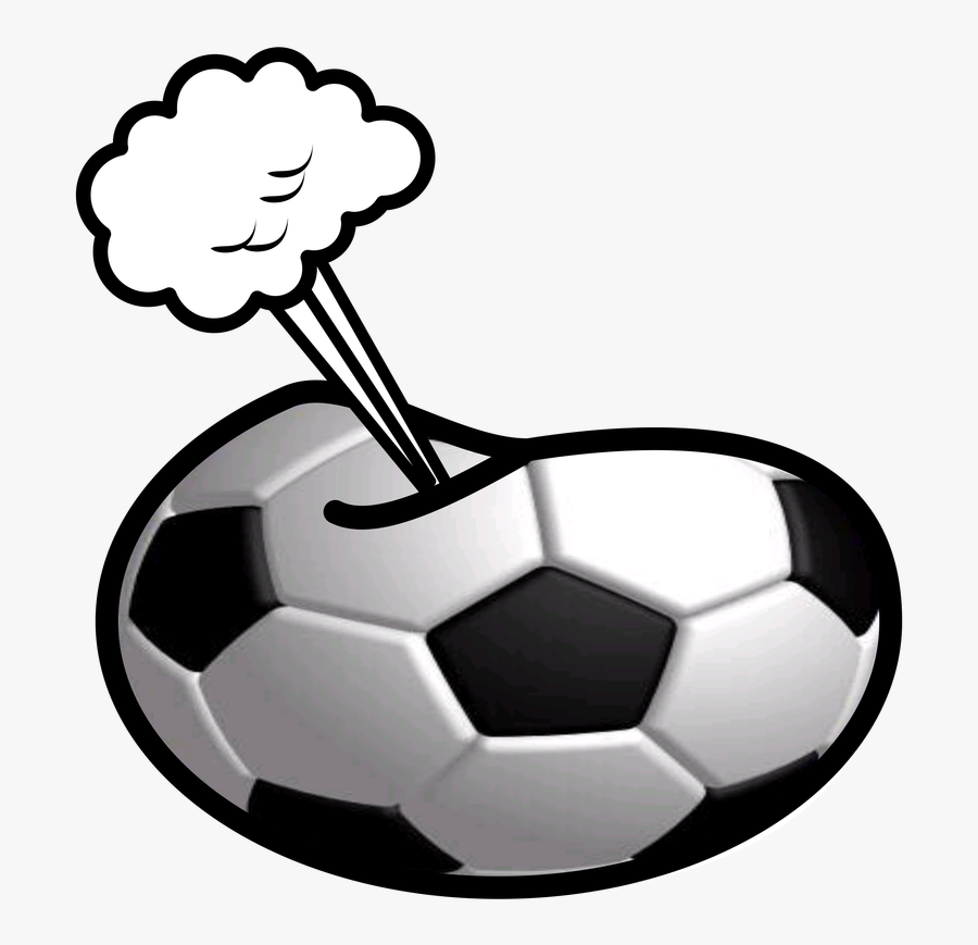 Picture - Deflated Soccer Ball Clipart, Transparent Clipart