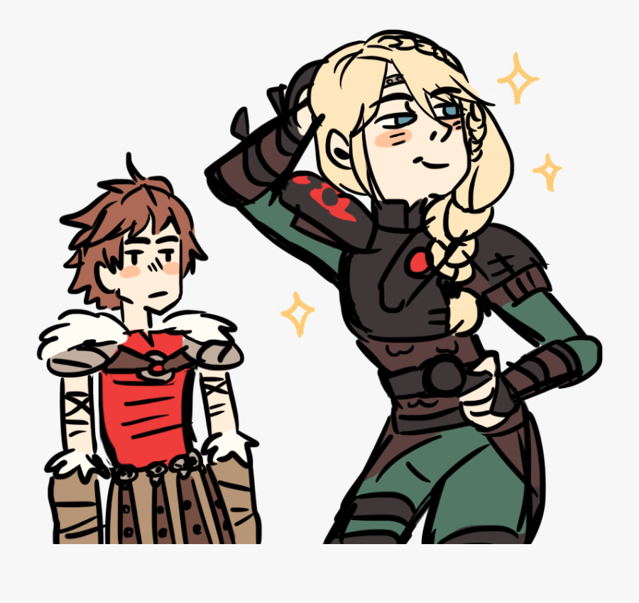 Clothes Swap, Astrid Is Looking Fine - Httyd Zephyr And Nuffink As Baby, Transparent Clipart