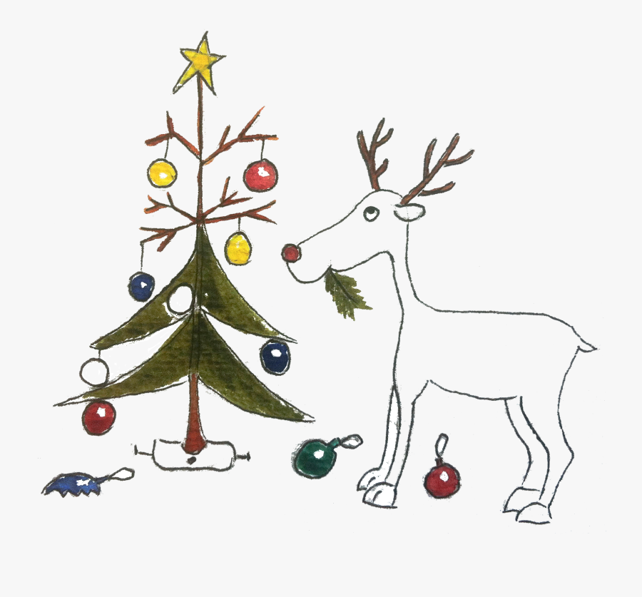 Christmas Tree, Transparent Clipart