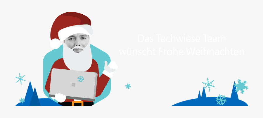 Das Microsoft Deutschland Team Wünscht Frohe Weihnachten, - Illustration, Transparent Clipart