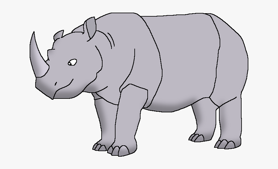 Wildlife Animal Pedia Wiki - Black Rhinoceros, Transparent Clipart