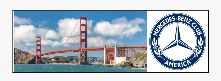 San Francisco Bay Area Section - Golden Gate Bridge, Transparent Clipart