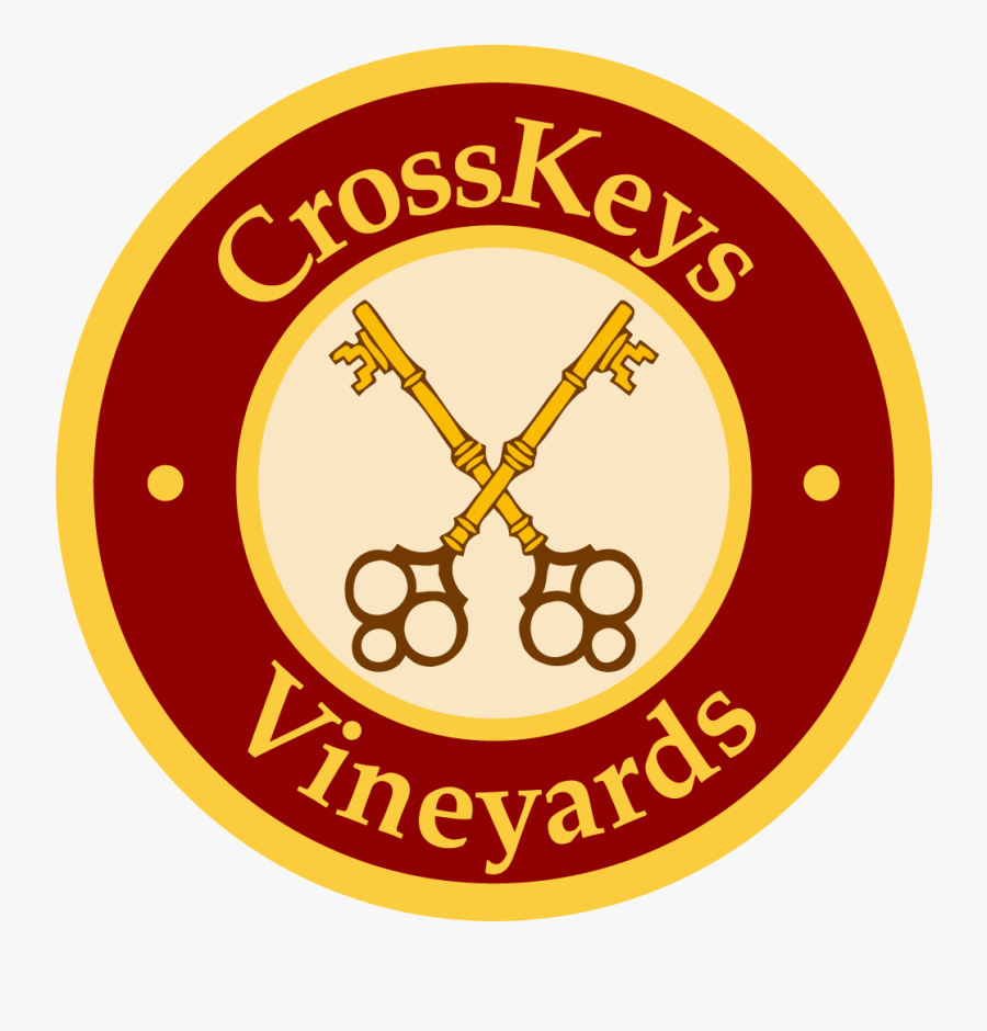 Transparent Vintage Strongman Clipart - Cross Keys Vineyard Logo, Transparent Clipart