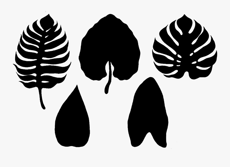 Leaf Clip Art Silhouette Tree Pattern - Illustration , Free Transparent ...