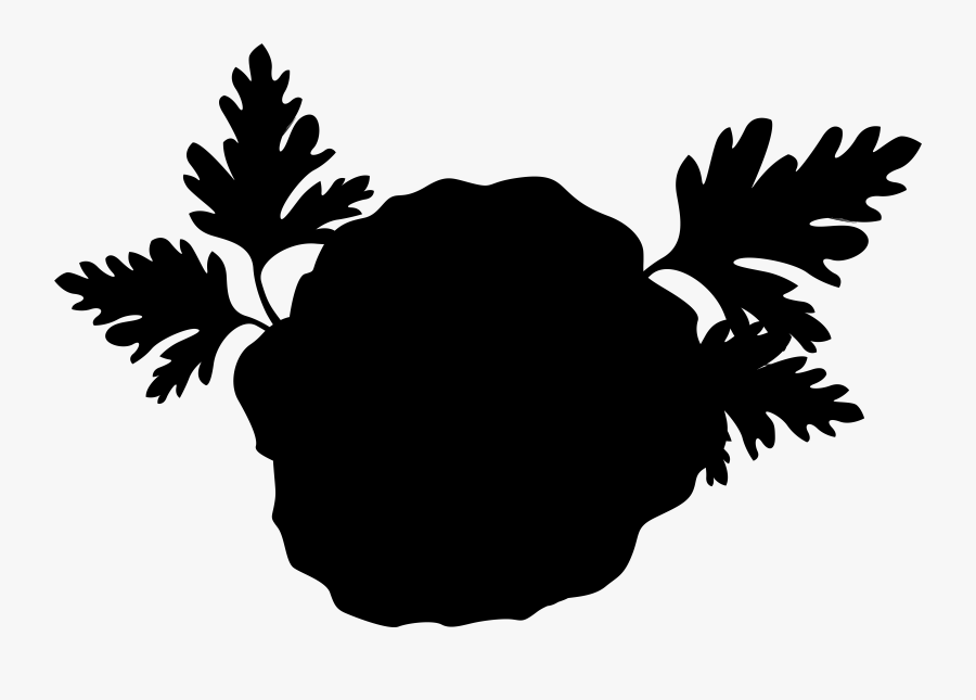 Flower Clip Art Silhouette Leaf Pattern - Illustration, Transparent Clipart