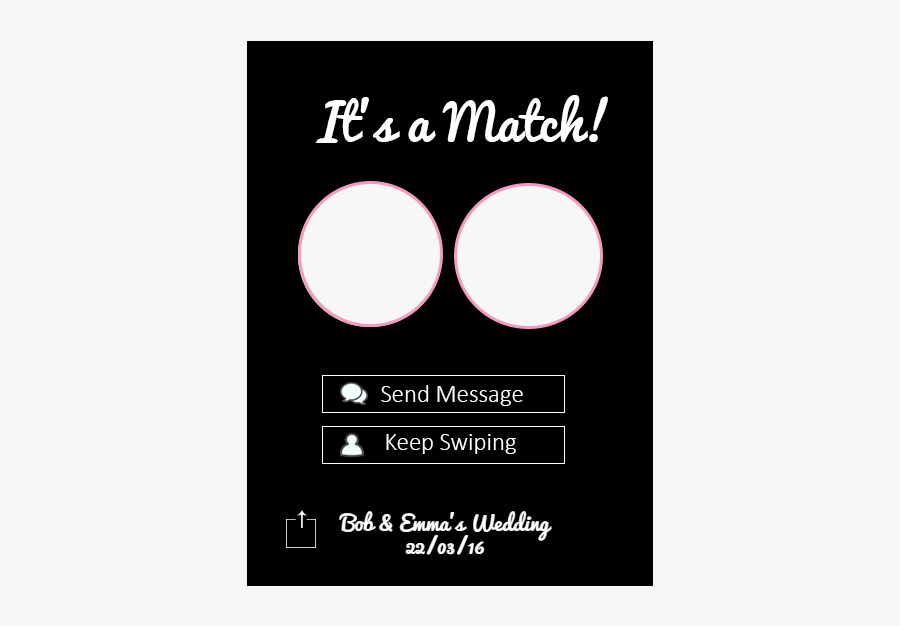 Clip Art Its A Match - Poster, Transparent Clipart