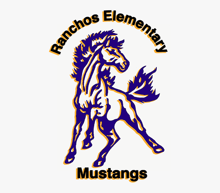 Ranchos Elementary School • 200 Ranchos Elementary - Mustang Clipart ...