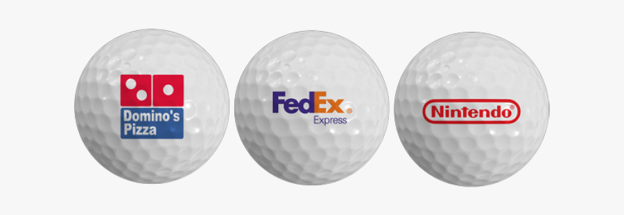 Branded Golf Balls, Transparent Clipart