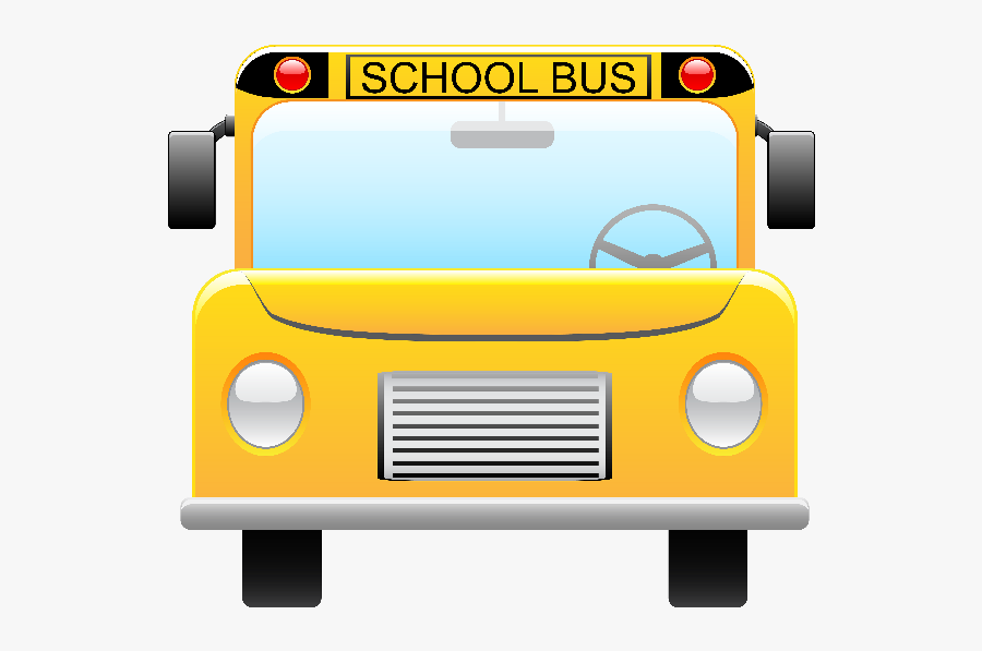 School Bus Graphics - Clipart School Bus Front, Transparent Clipart