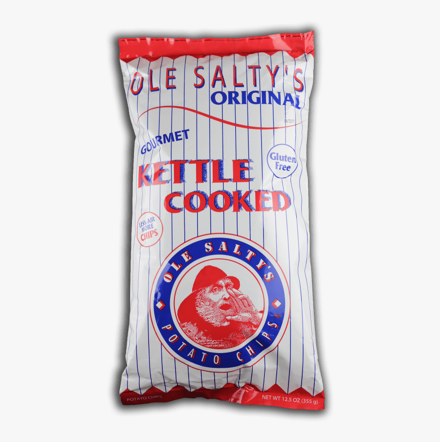 Old Salty's Chips, Transparent Clipart