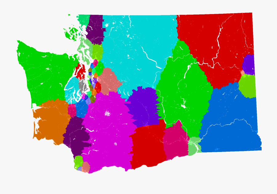 Washington State Outline Png, Transparent Clipart