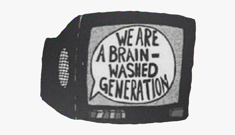 Brainwashed Tv Society Social Media Freetoedit - Label, Transparent Clipart