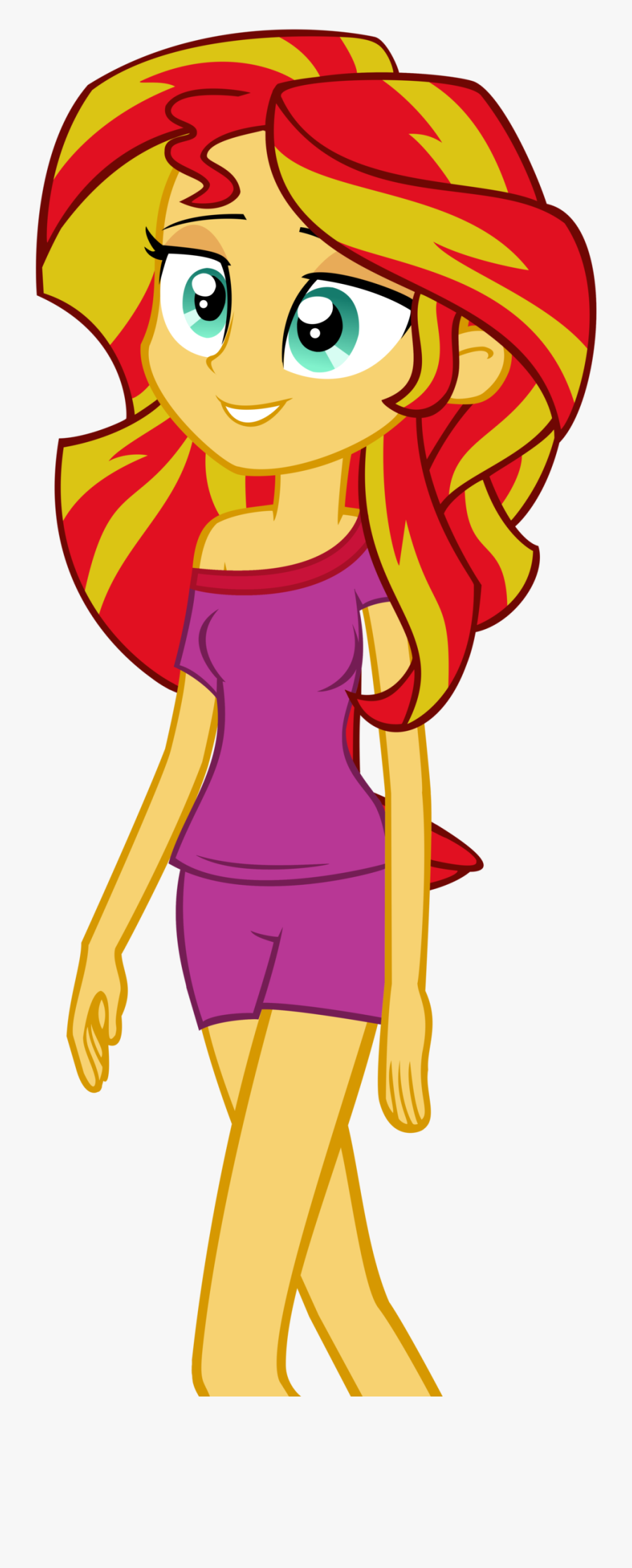 My Little Pony - Sunset Shimmer Eg Bikini, Transparent Clipart