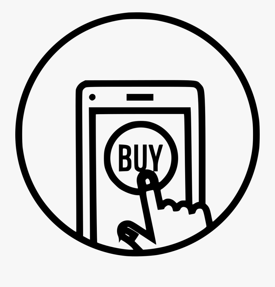 Online Store Buy Sell - Online Shopping Icon Png, Transparent Clipart