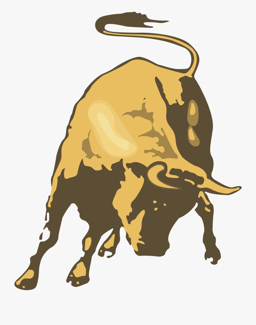 Transparent Lamborghini Logo Png - Yellow Lamborghini Bull Logo, Transparent Clipart