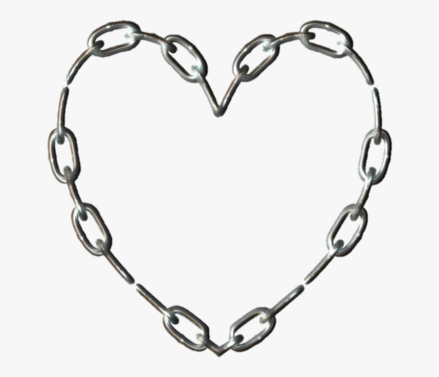 #heart #hearts #chain #chains - Chain Heart Png , Free Transparent ...