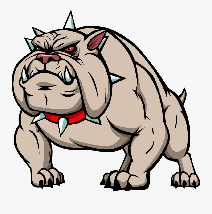 Bulldog Cartoon Clip Art - Bulldog Cartoon Png, Transparent Clipart