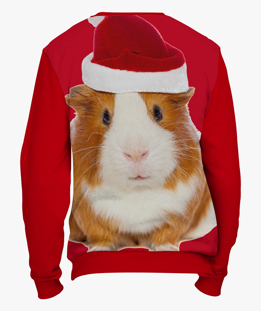 Christmas Guinea Pig Png - Ugly Guinea Pig Christmas Sweater, Transparent Clipart