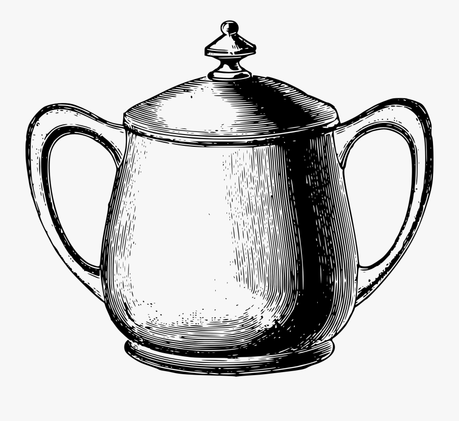 Download Vintage Tea Service Clip Art Sugar - Tea Vintage Png, Transparent Clipart