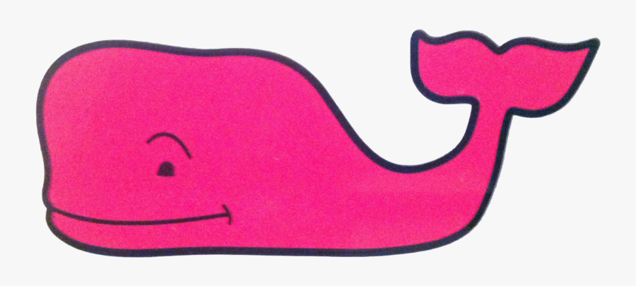 Whale Clipart Vineyard - Vineyard Vines Whale Big, Transparent Clipart