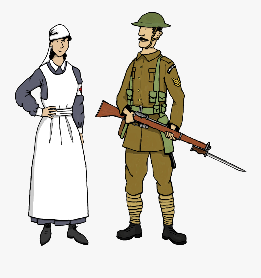 Dan Hinge Drawings - Military Soldier Costume Drawing, Transparent Clipart