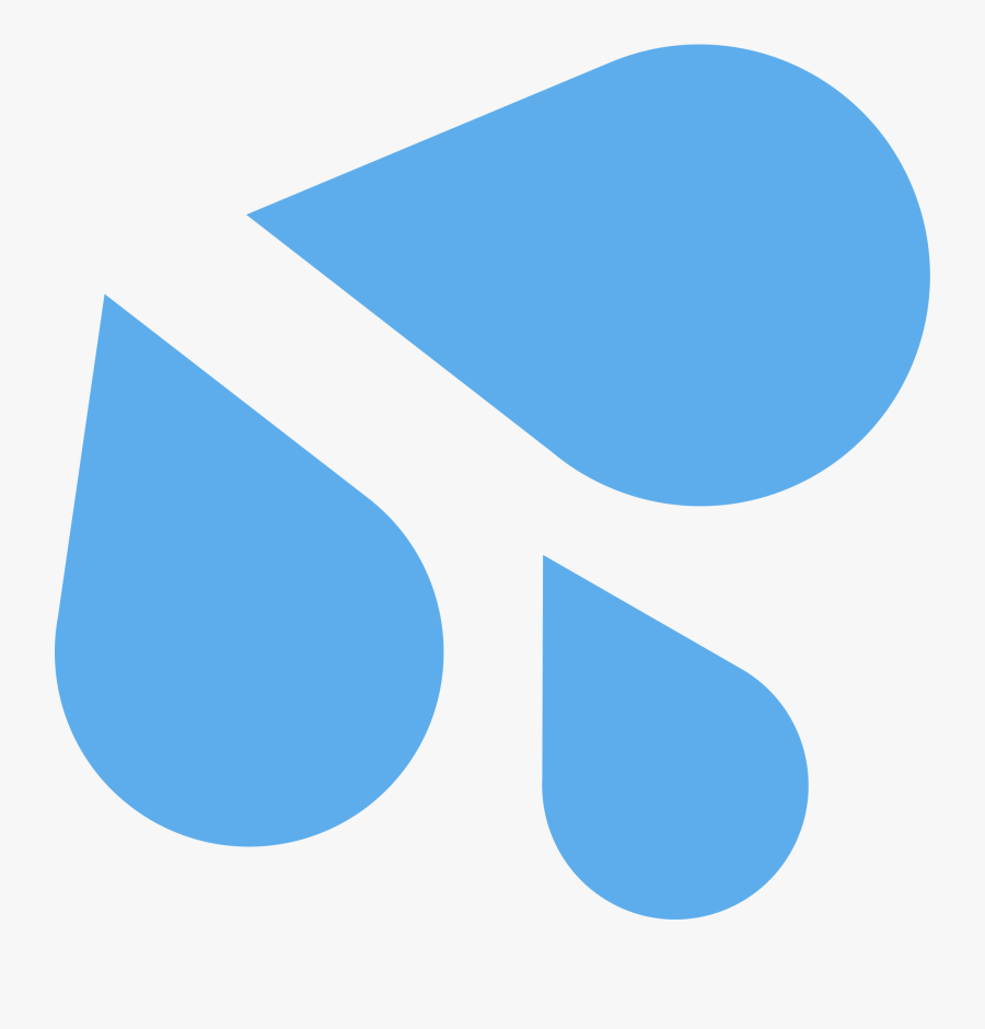 Sweat Drops Emoji Transparent Clipart , Png Download - Sweat Drops