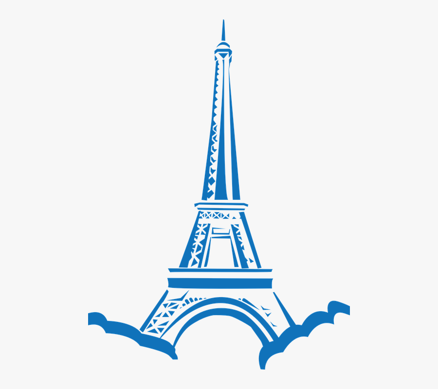 Paris Eiffel Tower Clip Art, Transparent Clipart