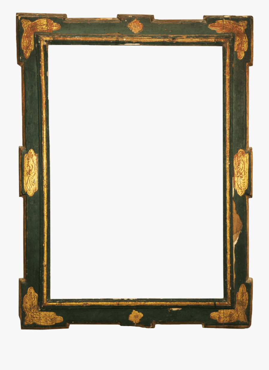 Green Baroque Frame Antike Rahmen - Picture Frame, Transparent Clipart