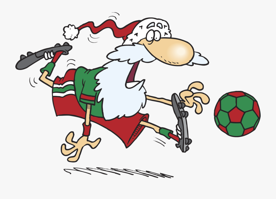 Friends Clipart Soccer - Merry Christmas Football, Transparent Clipart