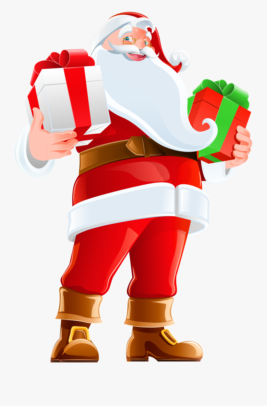 Holidays Cliparts Png Summer Santa - Cartoon, Transparent Clipart