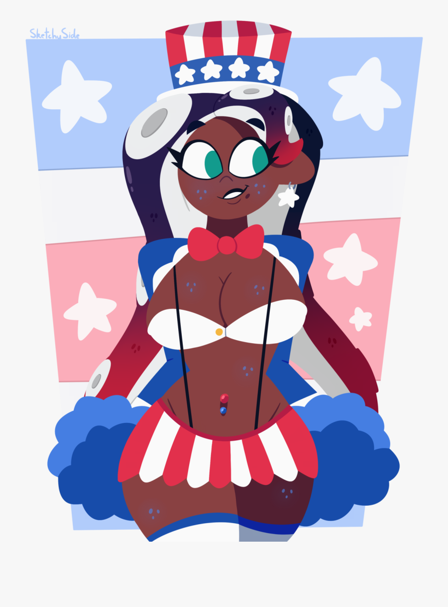 Happy 4th Of July - Cartoon, Transparent Clipart