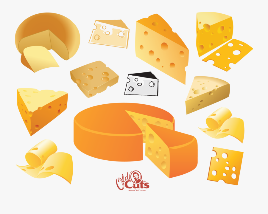 Cheeses Vector, Transparent Clipart