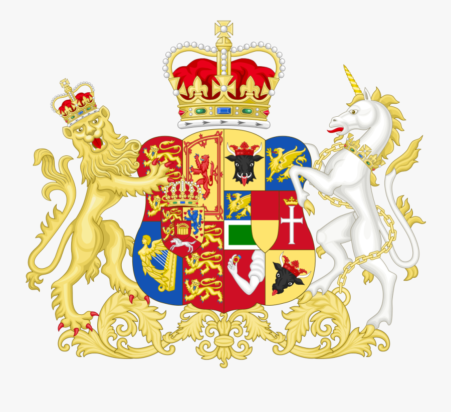 Coat Of Arms Of Queen Charlotte - British India Coat Of Arms , Free ...